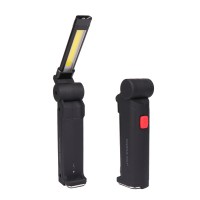 Wholesale Cheap 5 Modes Micro USB Rechargeable COB Work Lamp LED Portable Folding Work Light