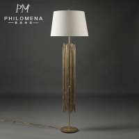 Floor Lamp Decor /Modern Wooden Base Design Floor Lamp/ Industrial Floor-Standing Lamp