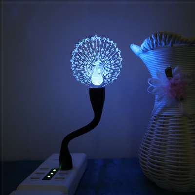 Note book 3D USB LED Lamp For Promotion Gift