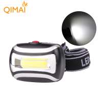 Wholesale custom ABS super bright 3 modes waterproof outdoor hunting mini head light COB led headlamp