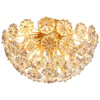 New design metal glass crystal chandelier pendant ceiling lamp for indoor decor